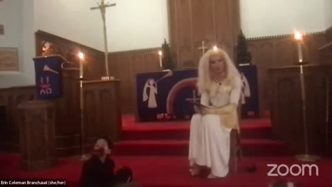 DragQueen "pastor" recruiting children to trans lifestyle in led Lutheran "church" ELCA