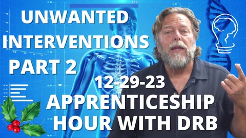 "Apprenticeship Hour with DrB" LIVE Workshop Announcement (12/29/23)