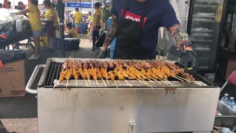 Filipino Street Food - BBQ Chicken feet