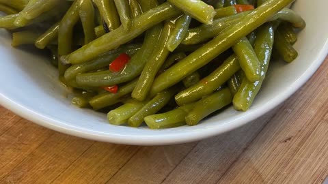 Savory Green Beans