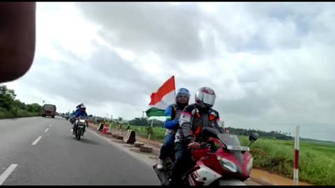 Sunday ride with friend