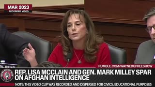'So The Report Was Incorrect By CNN?': Lisa McClain And Gen. Mark Milley Spar On Afghan Intelligence