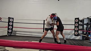 Nick sparring at TBC - vid 1, 3/18/2024