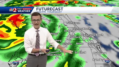 Tracking Subtropical Nicole Tuesday 6 a.m.