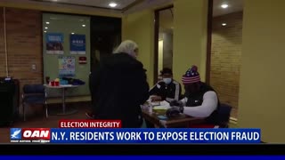 N.Y. residents work to expose election fraud