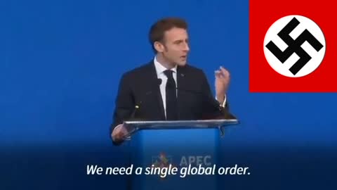 Macron "Single Global Order"