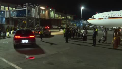 Germany's Chancellor Scholz lands in Bali for the G20 leaders' summit | AFP