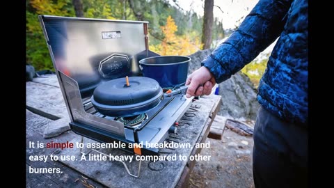 #Camplux Propane #Camping #Stove 2 Burners & 1-Overview