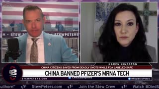 China Banned Pfizer's mRNA Tech Chinese Citizens Saved From Deadly Shots While FDA Labeled Safe