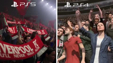 Fifa 21 Next Gen Graphics vs PS4 Graphics - PS4 vs PS5 Next Gen Graphics Demo Fifa 21