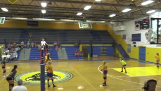 Clarkrange Volleyball Game 9/12/19