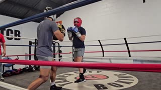 Nick Curley Sparring at TBC 4/21/2024 vid 1