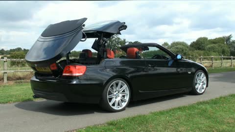 Super car auto fold roof