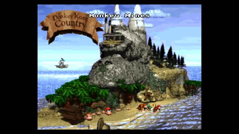 Donkey Kong Country |SNES| Kongo Jungle & Boss