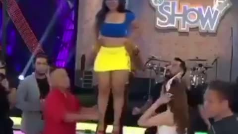 Sexy beautiful girl dance