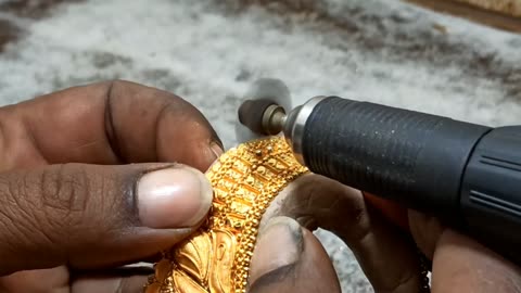 24K Gold Necklace Making | Jewellery Making | Learn how to make this Design - Gold Smith