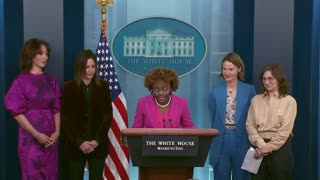 WH press sec: "This week is Lesbian Visibility Week, and as the first openly queer person to hold the position of press secretary for the President of the United States, I see every day how important visibility and representation are."