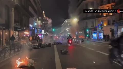 More protests in Paris, March 20