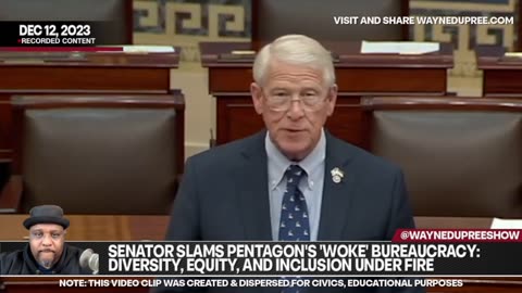 Senator Slams Pentagon's 'Woke' Bureaucracy: Diversity, Equity, and Inclusion Under Fire