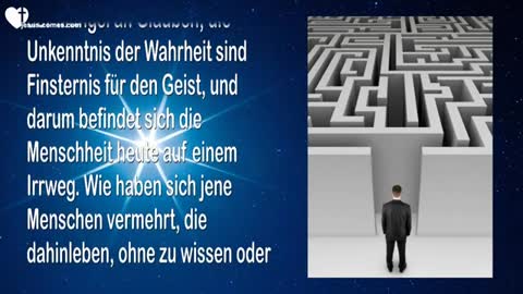 Ich bin gekommen, um Irrtümer & Kultformen zu beseitigen ❤️Lehrgang von Jesus Christus