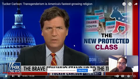 Thoughts on Tucker Carlson: Transgenderism is America's fastest-growing religion