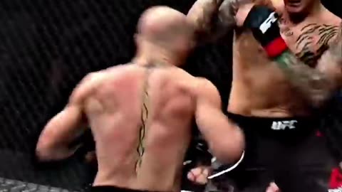 When Conor McGregor Got Knocked Out😳 #shorts video #ufc #viral #conormcgregor #dustinpoirier
