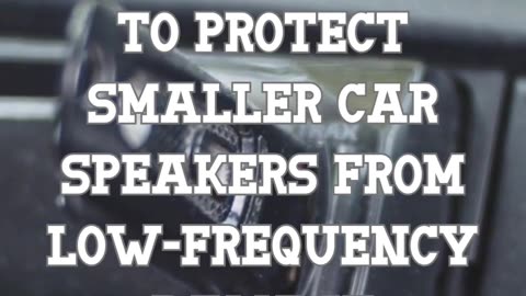 Tips for installing bass blockers to protect smaller car speakers from low-frequency damage