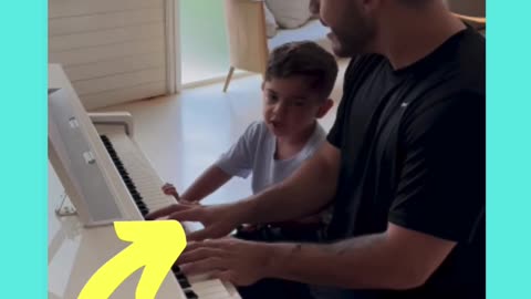 Murilo Huff compartilha vídeo cantando com Léo, seu filho com Marília Mendonça;