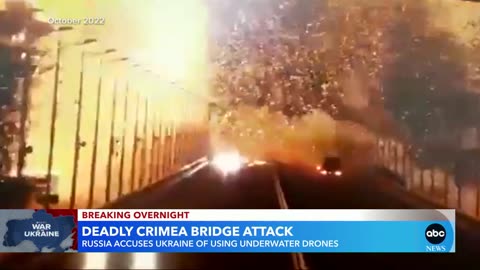 Deadly bridge attack in Crimea l GMA