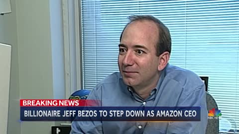 Billionaire Jeff Bezos To Step Down As Amazon CEO NBC Nightly News