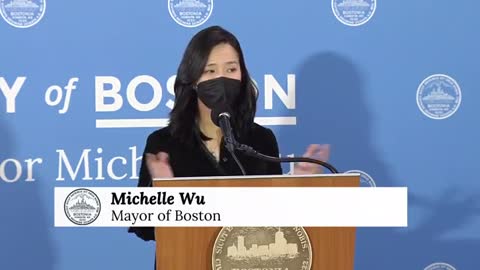 Boston Mayor Michelle Wu Touts Vaccination Numbers As Mandates Take Effect
