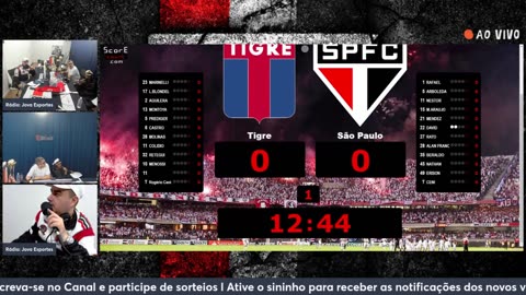 Cortes Rádio Jova Esportes - Primeiro gol São Paulo