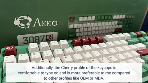 Akko 3108 Horizon Mechanical Gaming Keyboard, QWERTY Layout