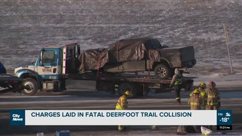 Man charged in fatal Deerfoot Trail collision