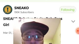 Sneako calls a only fans girl out