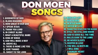 ✝️ Songs of Don Moen 2024 Playlist Christian Worship Hits