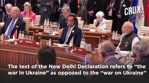 G20 Declaration Avoids Condemning Russia’s War In Ukraine | Win For Putin Despite Absence?