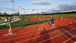 4.12.22 - Girls Sprint Medley @ St. Joseph's Relays