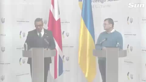 The British foreign Secretary promised more support for Ukraine when he met Mr. Zelensky in Kiev