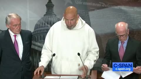 CASUAL THURSDAY? Fetterman Roasted for Hoodie, Shorts at Senator Press Conference [WATCH]