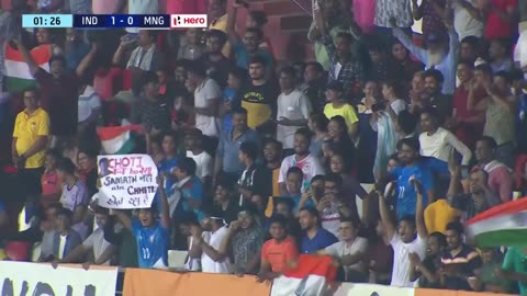 India 2-0 Mongolia