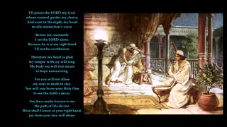 Psalm 16 "Nor will you leave your Holy One to see the tomb’s decay." To the tune Selma. Sing Psalms