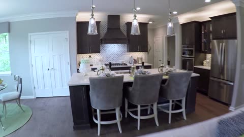 Charming Ranch Home Design & Decor // Elegant Kitchen and Open Layout - Built by KLM Builders