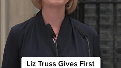 Liz Truss Gives FirstSpeech as UK's NewPrime Minister