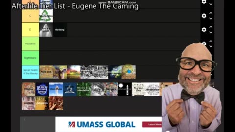 Eugene The Gaming - Afterlife Tier List