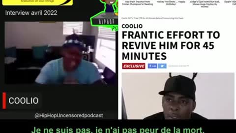 Coolio voulait révéler la vérité des trafics d'enfants