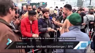 MusIim man in Germany:” when MusIims are in majority, we would take over Germany with force