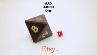 dLUX JUMBO Dice d8