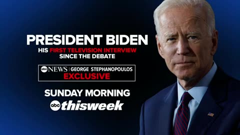 President Biden sat down for his 1st post-debate TV interview