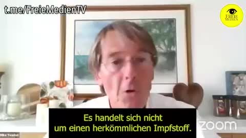 EX-Pfizer-Vizepräsident Dr. Mike Yeadon: "Ich schäme mich, dass ich für Impfungen war"